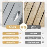 Shower Bench with Storage and Handle