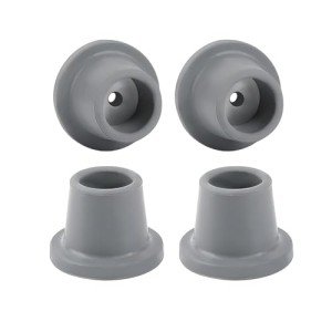 Shower Chair Replacement Feet with Non-Skid Suction