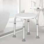 Shower Chair Replacement Feet with Non-Skid Suction