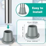 Replacement Feet for Shower Chair - 4 Pack