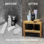 Teak Shower Stool and Corner Bench for Bathrooms