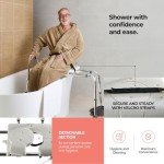 Adjustable Shower Transfer Bench for Elderly & Disabled