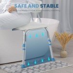 OasisSpace Heavy-Duty Tub Transfer Bench for Seniors