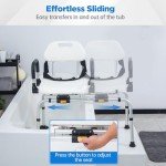 PIDOSO Swivel Shower Chair and Transfer Bench