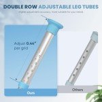 OasisSpace Heavy-Duty Tub Transfer Bench for Seniors