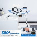 PIDOSO Swivel Shower Chair and Transfer Bench