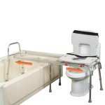 EagleHealth Long Toilet-to-Tub Sliding Bench
