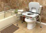 EagleHealth Long Toilet-to-Tub Sliding Bench