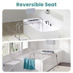 WAYES Adjustable Bath and Shower Transfer Bench