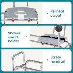WAYES Adjustable Bath and Shower Transfer Bench