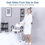 Revolving Shower Chair with Transfer Bench