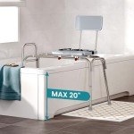 WAYES Adjustable Bath and Shower Transfer Bench