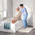 WAYES Adjustable Bath and Shower Transfer Bench