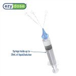 EZY DOSE Ear Wax Removal Syringe Tri-Stream Tip, Prevents Ear Infections, Safe and Effective, Easy to Use, Perfect for Kids and Adults, 20mL Capacity Clear, BPA Free