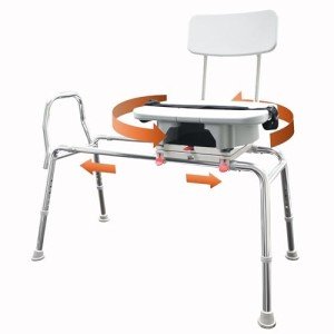Eagle Health Sliding Bench with Swivel Seat