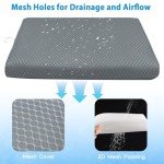 Slip-Resistant Shower Chair Cushion for Seniors