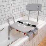 Eagle Health Tub-Mount Swivel Transfer Bench