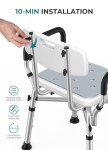 Adjustable Shower Chair for Seniors and Disabled
