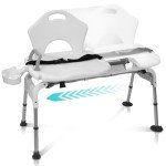 Vive Adjustable Shower Stool & Transfer Bench