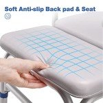 GreenChief Heavy-Duty Commode Chair with Arms