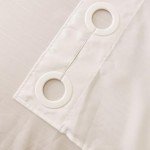 Bathtub Transfer Bench Curtain, 180 cm, White