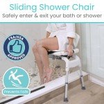 Vive Adjustable Shower Stool & Transfer Bench