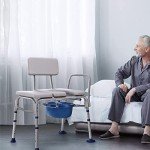 GreenChief Heavy-Duty Commode Chair with Arms