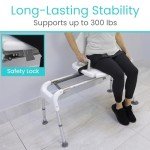 Vive Adjustable Shower Stool & Transfer Bench