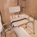 Height Adjustable Sliding Transfer Bench & Shower Chair