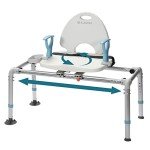 ELENKER Heavy Duty Shower Chair with Swivel Seat