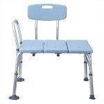 Winado Bath Transfer Bench with Back and Armrests