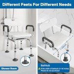 Eosprim 360° Swivel Shower Chair for Seniors