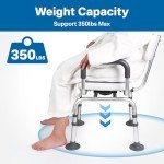 Eosprim 360° Swivel Shower Chair for Seniors