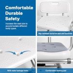 Eosprim 360° Swivel Shower Chair for Seniors