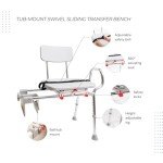 Eagle Health Snap-N-Save Sliding Transfer Bench