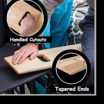 Extra Wide Pinewood Transfer Board for Seniors