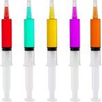 Juvale 30-Pack Plastic Shot Syringes, 1 Oz - Spooky Drink Syringes for Halloween Parties, Nurse Graduations, and New Year’s Celebrations