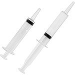 Juvale 30-Pack Plastic Shot Syringes, 1 Oz - Spooky Drink Syringes for Halloween Parties, Nurse Graduations, and New Year’s Celebrations