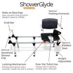 Showerglyde SG2 Portable Shower Bench