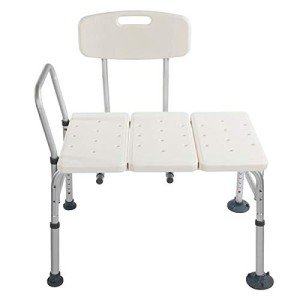 Height Adjustable Tub Transfer and Shower Bench