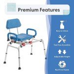SoftSecure Rotating Transfer Tub Bench & Shower Chair