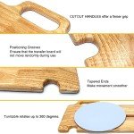 Rotating Transfer Slide Board for Wheelchair Transfers