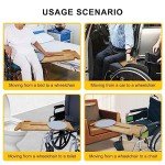 Rotating Transfer Slide Board for Wheelchair Transfers