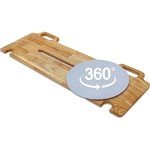 Rotating Transfer Slide Board for Wheelchair Transfers