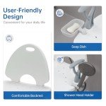 Heavy Duty Sliding Transfer Bench for Bathtubs