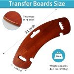 Transfer Slide Board for Easy Patient Moving