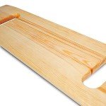 Heavy-Duty Wooden Transfer Board for Patient Assistance