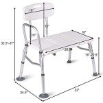Healthline Lightweight Tub Transfer Bench - 4 Pack
