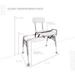 Eagle Health MOD Transfer Bench and Shower Chair