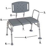 Replacement Suction Cups for Transfer Bench - Pair